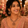 Meher Ruby Kundan Necklace Set - Vinni’s Jewelry