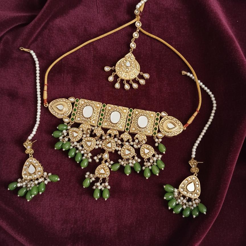 Meherbaan Choker Set - Vinni’s Jewelry