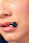 Midnight Blue Emerald-Cut Statement Ring - Vinni’s Jewelry