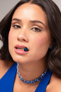 Midnight Blue Emerald-Cut Statement Ring - Vinni’s Jewelry