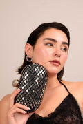 Midnight Mirror Luxe Clutch - Vinni’s Jewelry