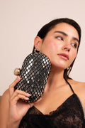 Midnight Mirror Luxe Clutch - Vinni’s Jewelry
