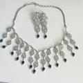 Midnight Spark CZ Necklace Set - Vinni’s Jewelry