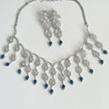 Midnight Spark CZ Necklace Set - Vinni’s Jewelry
