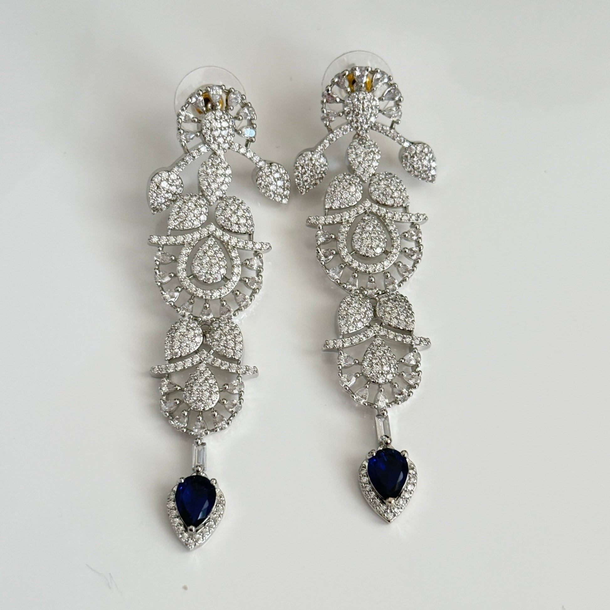 Midnight Spark CZ Necklace Set - Vinni’s Jewelry