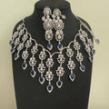 Midnight Spark CZ Necklace Set - Vinni’s Jewelry