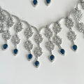 Midnight Spark CZ Necklace Set - Vinni’s Jewelry