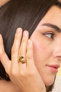 Molten Gold Statement Wrap Ring - Vinni’s Jewelry