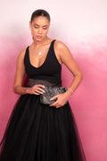 Moonlit Glam Couture Clutch - Vinni’s Jewelry