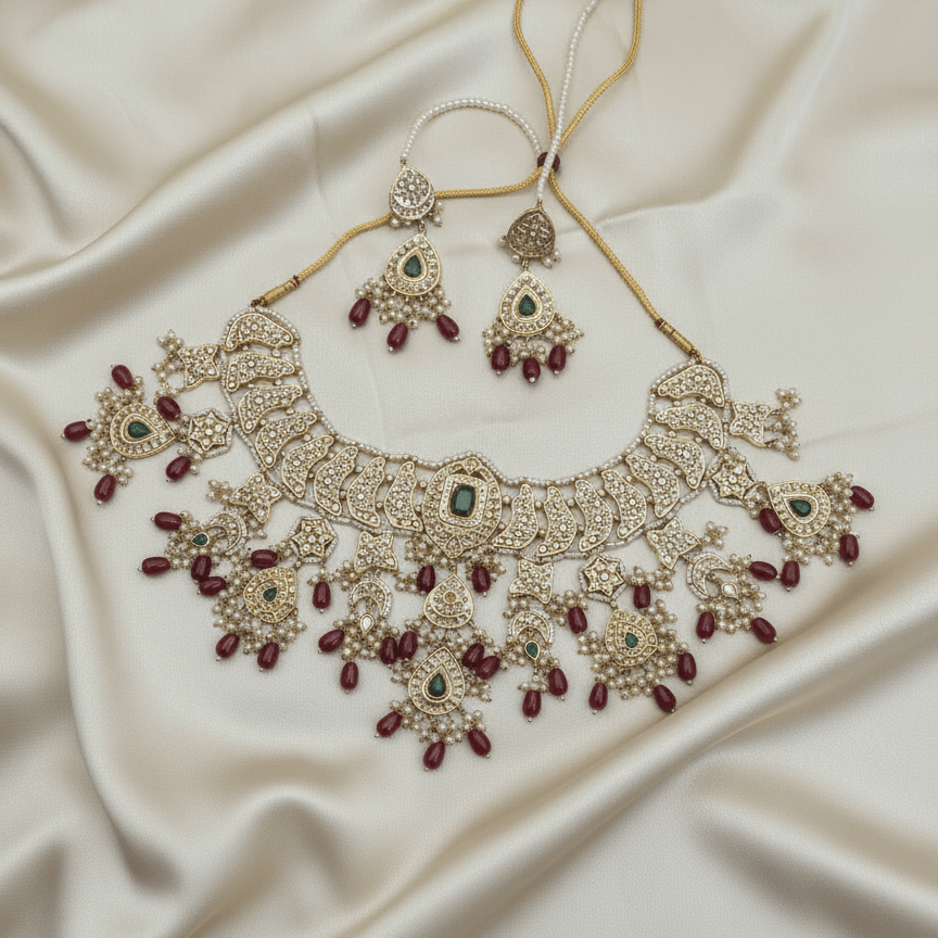 Mughal Majesty Rajwada Set - Vinni’s Jewelry