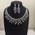Myra Gold Plated Waterfall CZ Necklace Set – Bridal & Evening Jewelry - Vinni’s Jewelry