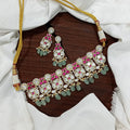 Noor - E - Hyderabad Kundan Choker Set - Vinni’s Jewelry