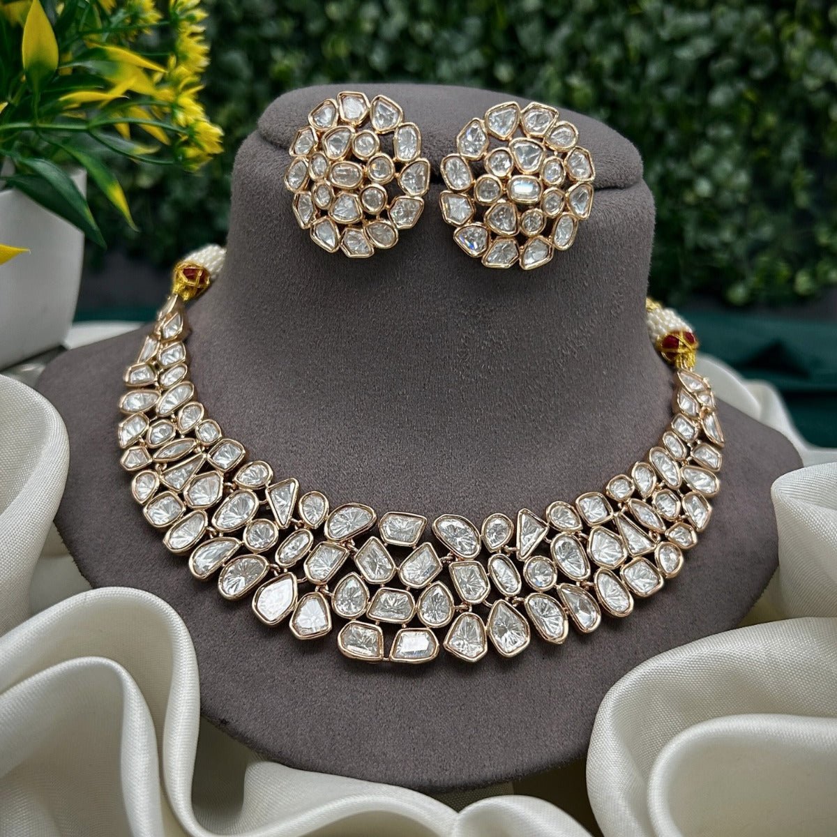 Noor-e-Kundan Royale Choker Set - Vinni’s Jewelry