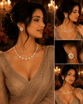 Nooré Solitaire Tennis Necklace Set - Vinni’s Jewelry
