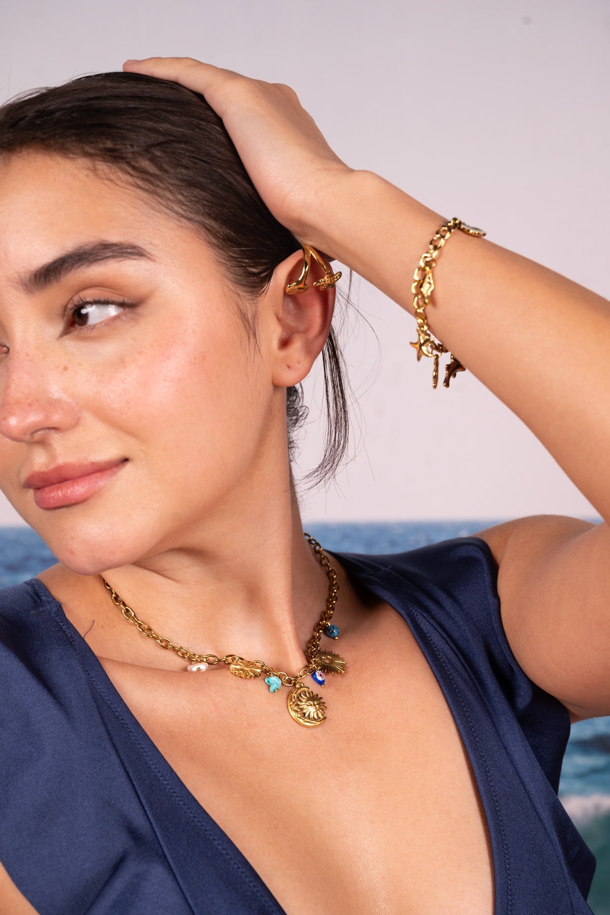Ocean Muse Charm Necklace - Vinni’s Jewelry
