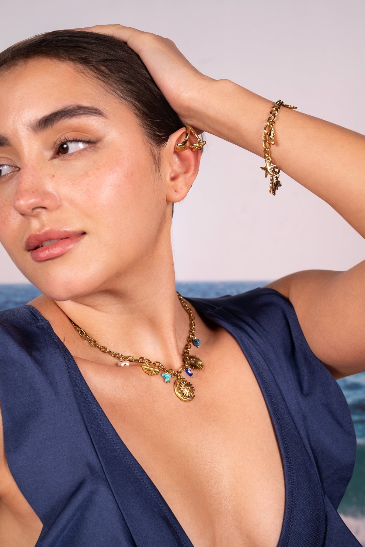Ocean Muse Charm Necklace - Vinni’s Jewelry