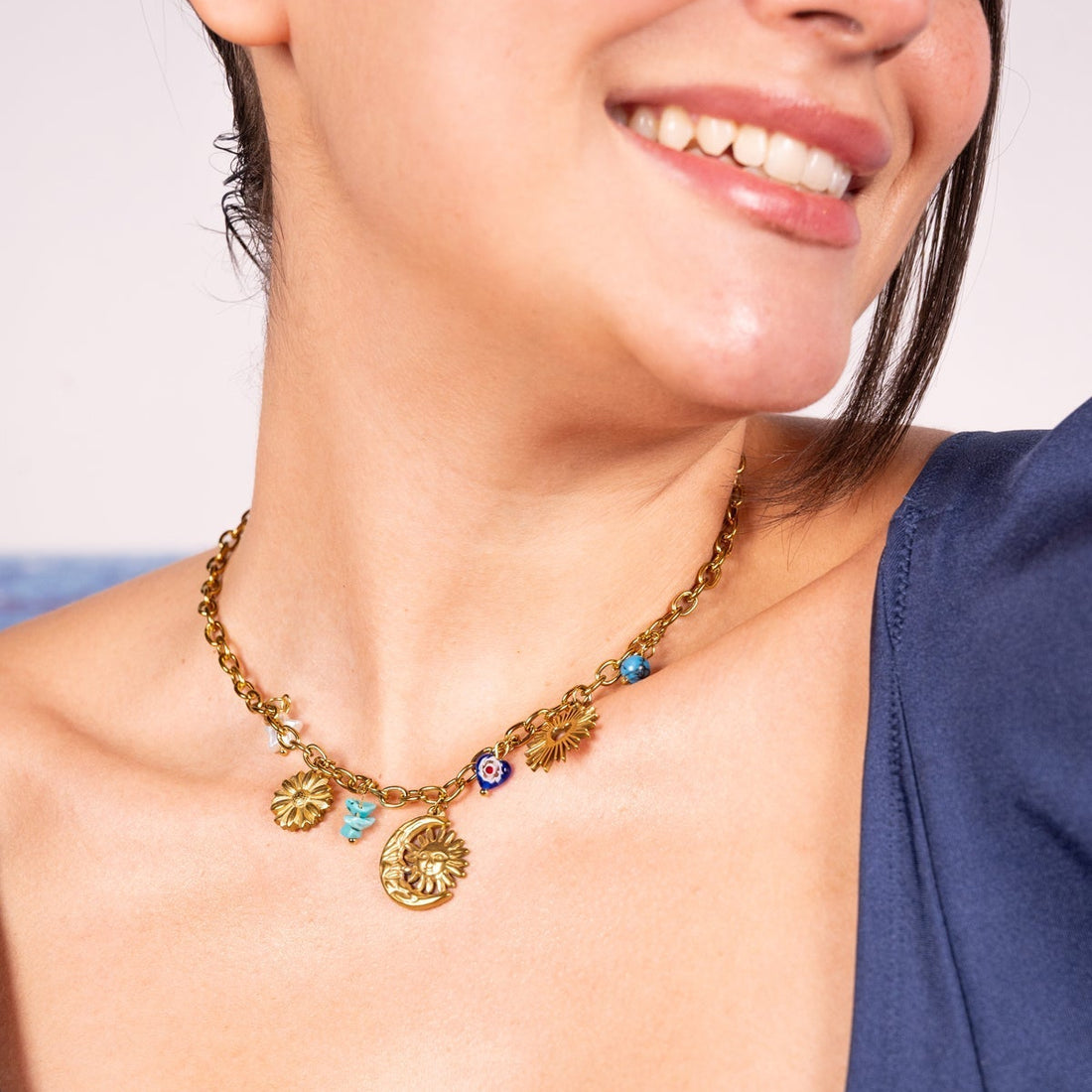 Ocean Muse Charm Necklace - Vinni’s Jewelry