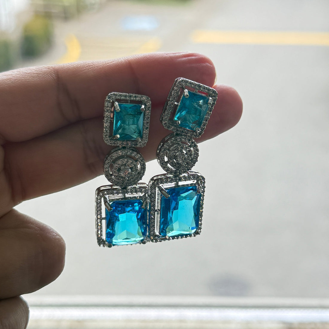 Ocean Prism Statement Earrings - Vinni’s Jewelry