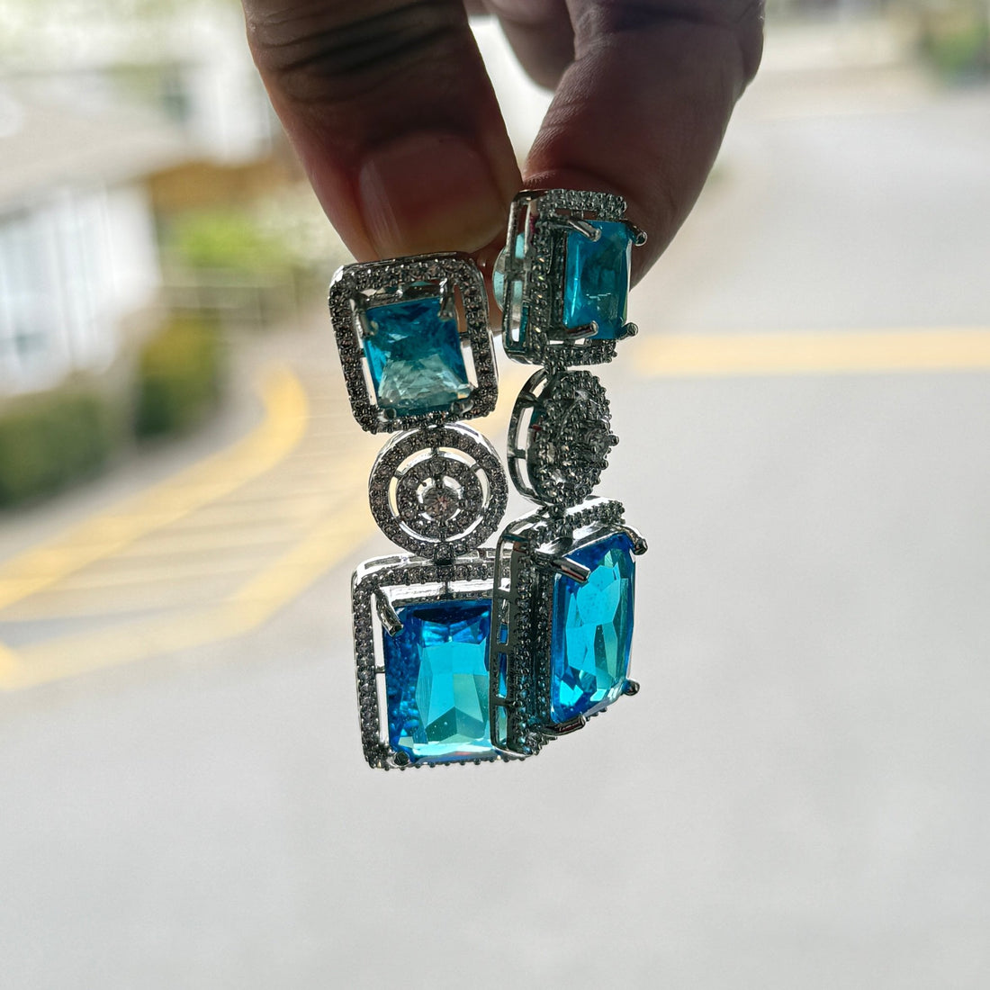 Ocean Prism Statement Earrings - Vinni’s Jewelry