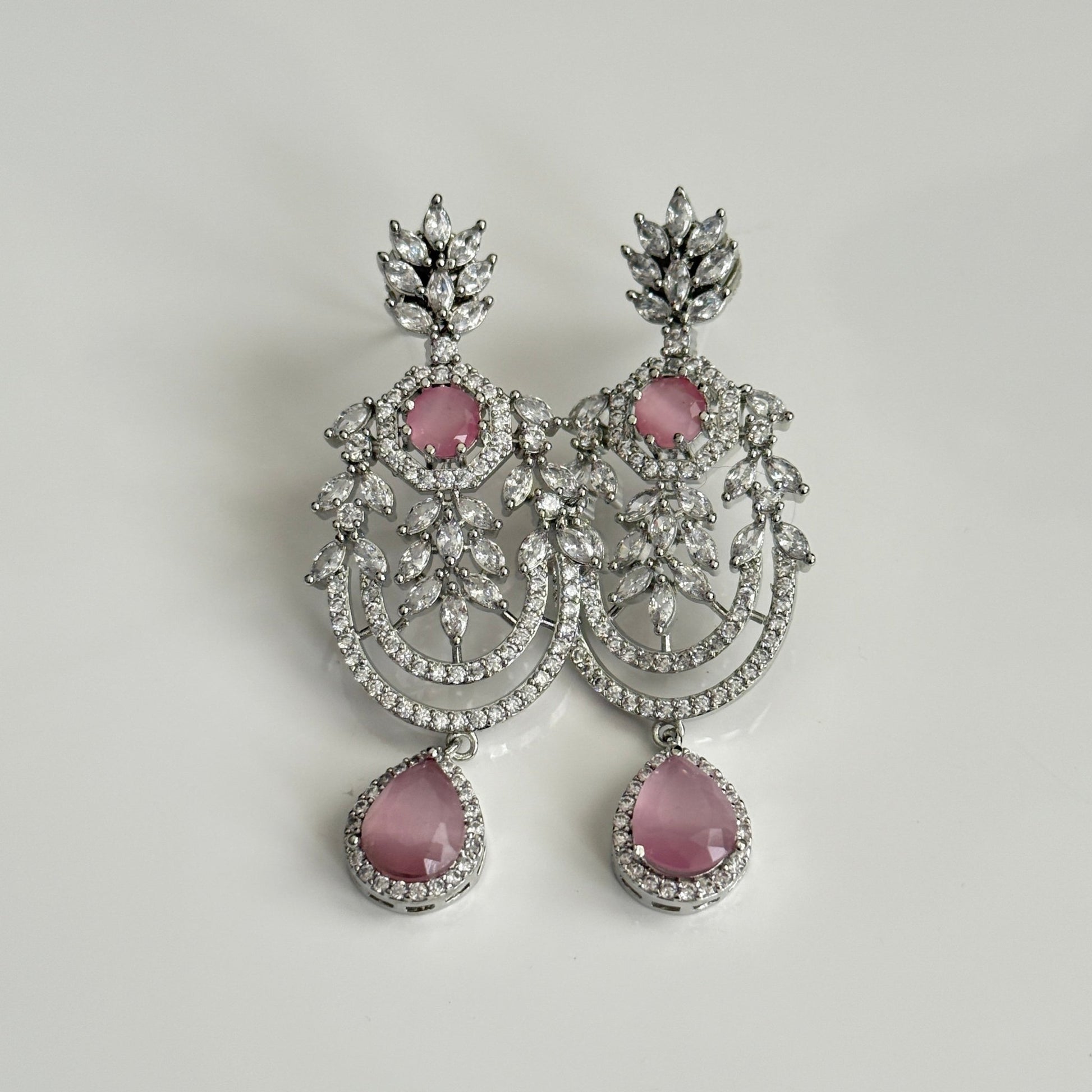 Ornate Ruby Regal Necklace Set - Vinni’s Jewelry