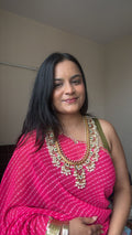 Padmavati Temple Pearl Long Haar Set - Vinni’s Jewelry