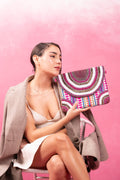 Pink Aura Luxe Beaded Clutch - Vinni’s Jewelry