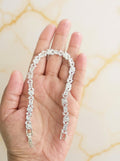 Radiant Elegance CZ Matha Patti – Silver Finish - Vinni’s Jewelry