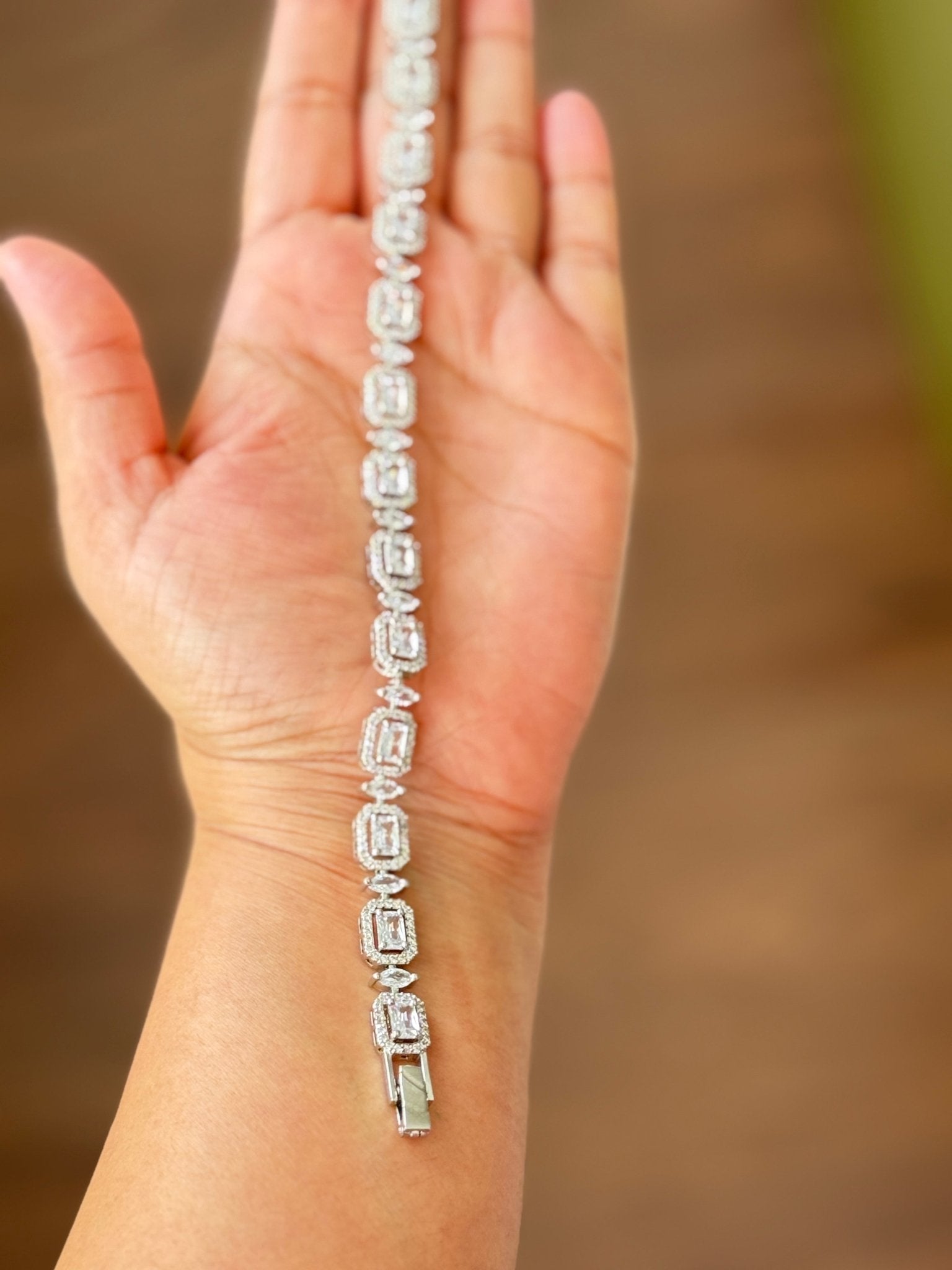 Radiant Elegance CZ Matha Patti – Silver Finish (Copy) - Vinni’s Jewelry