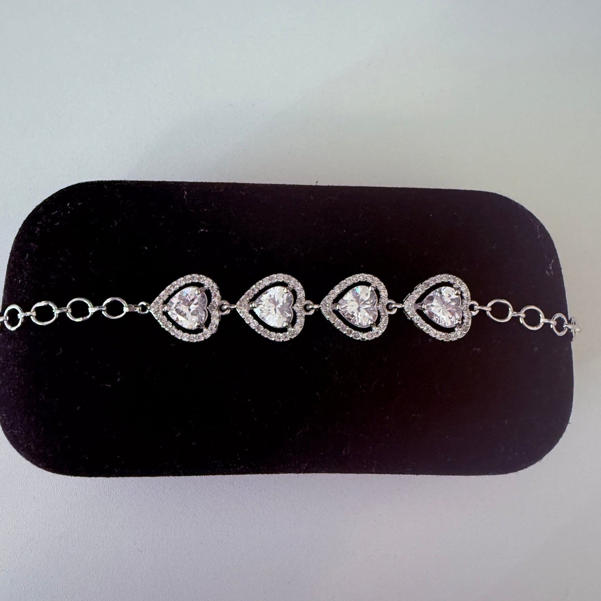 Radiant Heart Charm Bracelet - Vinni’s Jewelry