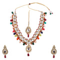 Radiant Royal Kundan Necklace Set - Vinni’s Jewelry