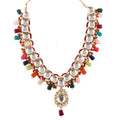 Radiant Royal Kundan Necklace Set - Vinni’s Jewelry