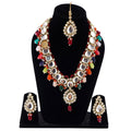 Radiant Royal Kundan Necklace Set - Vinni’s Jewelry