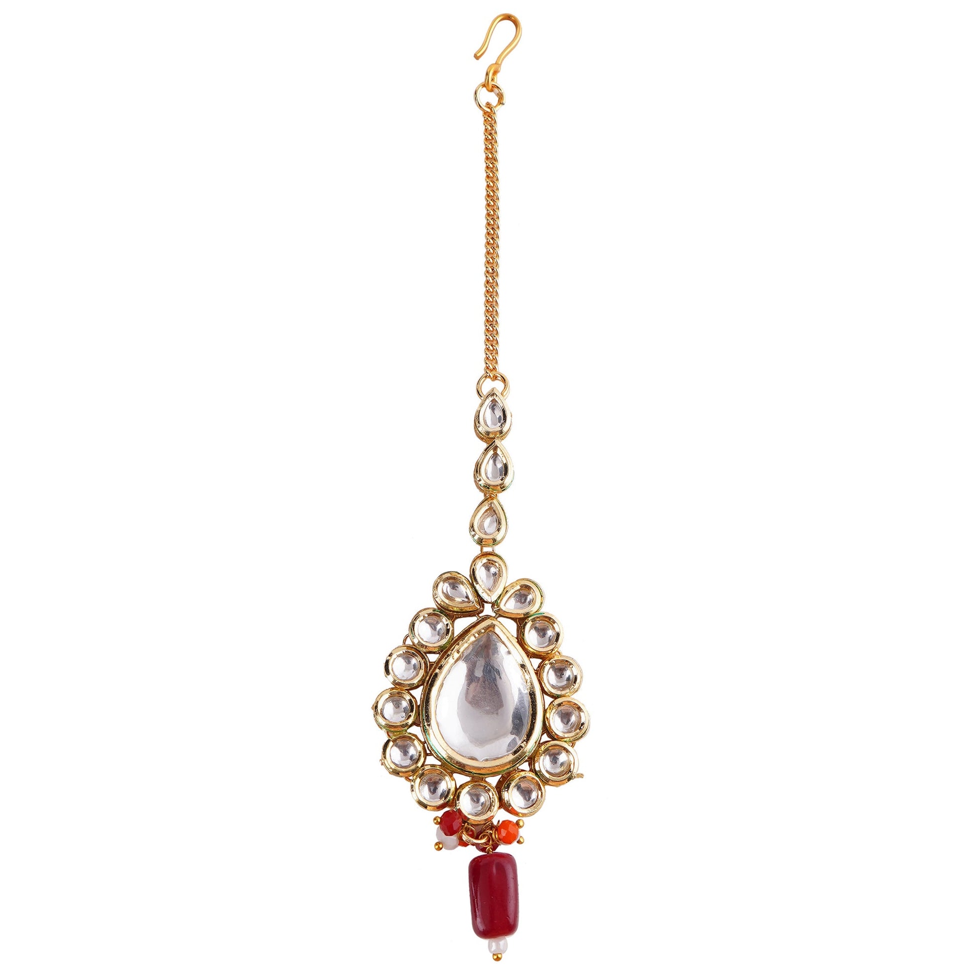 Radiant Royal Kundan Necklace Set - Vinni’s Jewelry