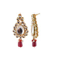 Radiant Royal Kundan Necklace Set - Vinni’s Jewelry