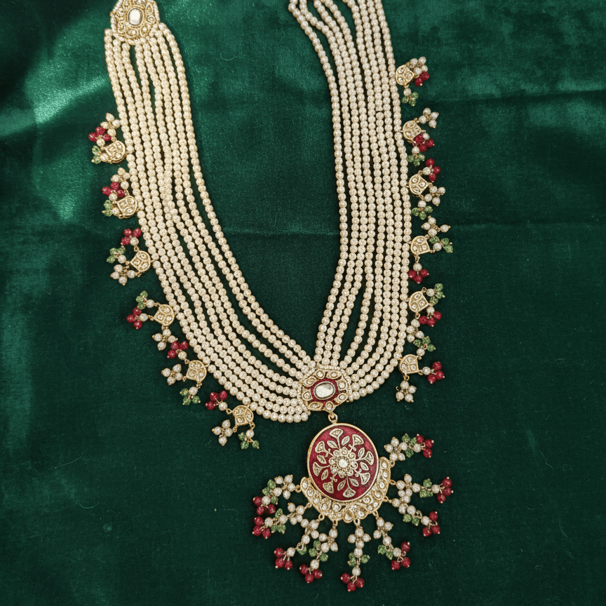 Rajwada Kandhi Necklace Set - Vinni’s Jewelry