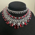 Ravya Ruby Elegance Set - Vinni’s Jewelry