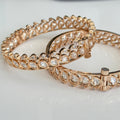 Regal Kundan Bangles – Gold - Toned Bridal Set - Vinni’s Jewelry