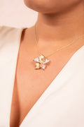 Regal Petals Statement Necklace Set - Vinni’s Jewelry