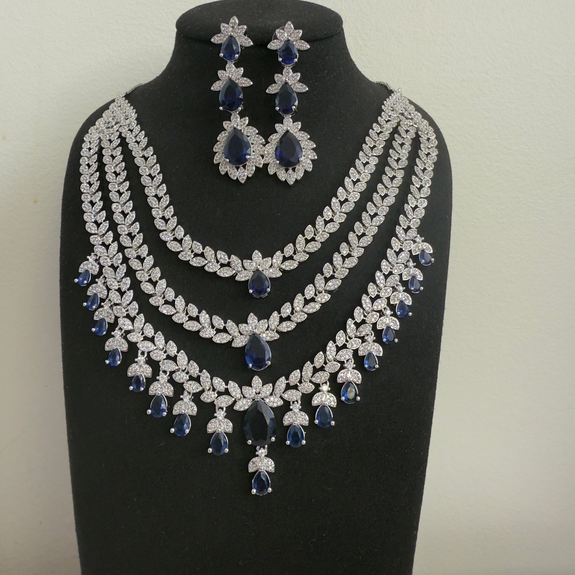 Royal Azure Statement Set - Vinni’s Jewelry