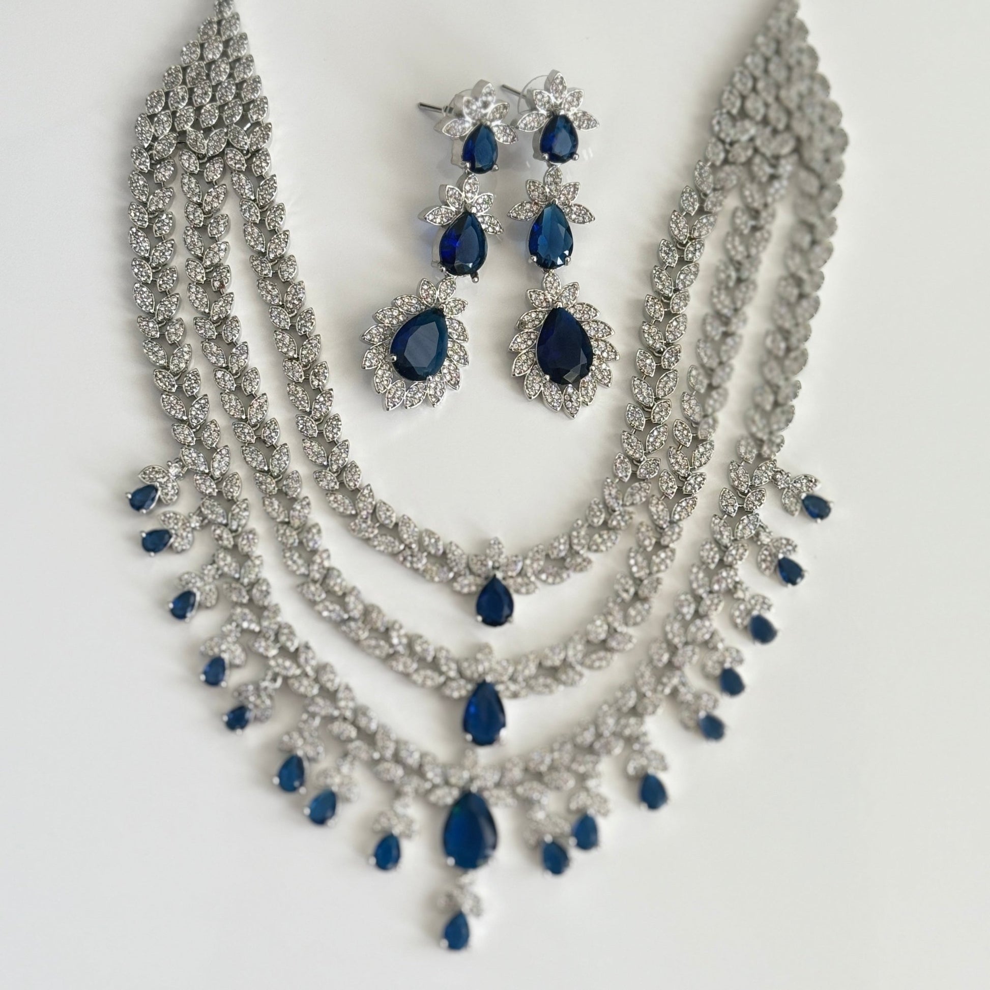 Royal Azure Statement Set - Vinni’s Jewelry