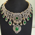 Royal Emerald Radiance Necklace Set - Vinni’s Jewelry