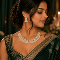 Royal Kundan Pearl Choker Set - Vinni’s Jewelry