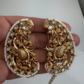 Royal Pearl Crescent Earrings (Copy) - Vinni’s Jewelry