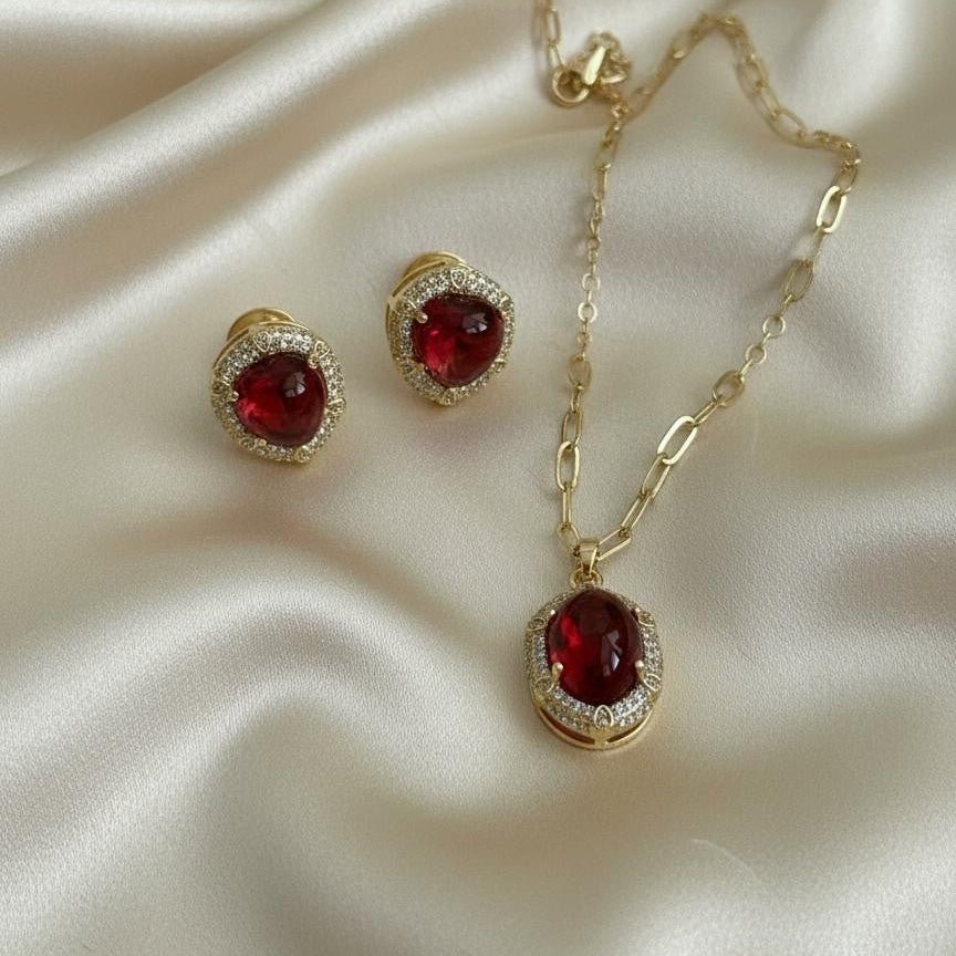 Royal Rouge Glamour Set - Vinni’s Jewelry