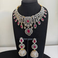 Royal Ruby Kundan Bridal Necklace Set - Vinni’s Jewelry