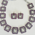 Royal Square Ruby Kundan Choker Set – Square Bridal Jewellery for Weddings & Festive Wear (Copy) - Vinni’s Jewelry
