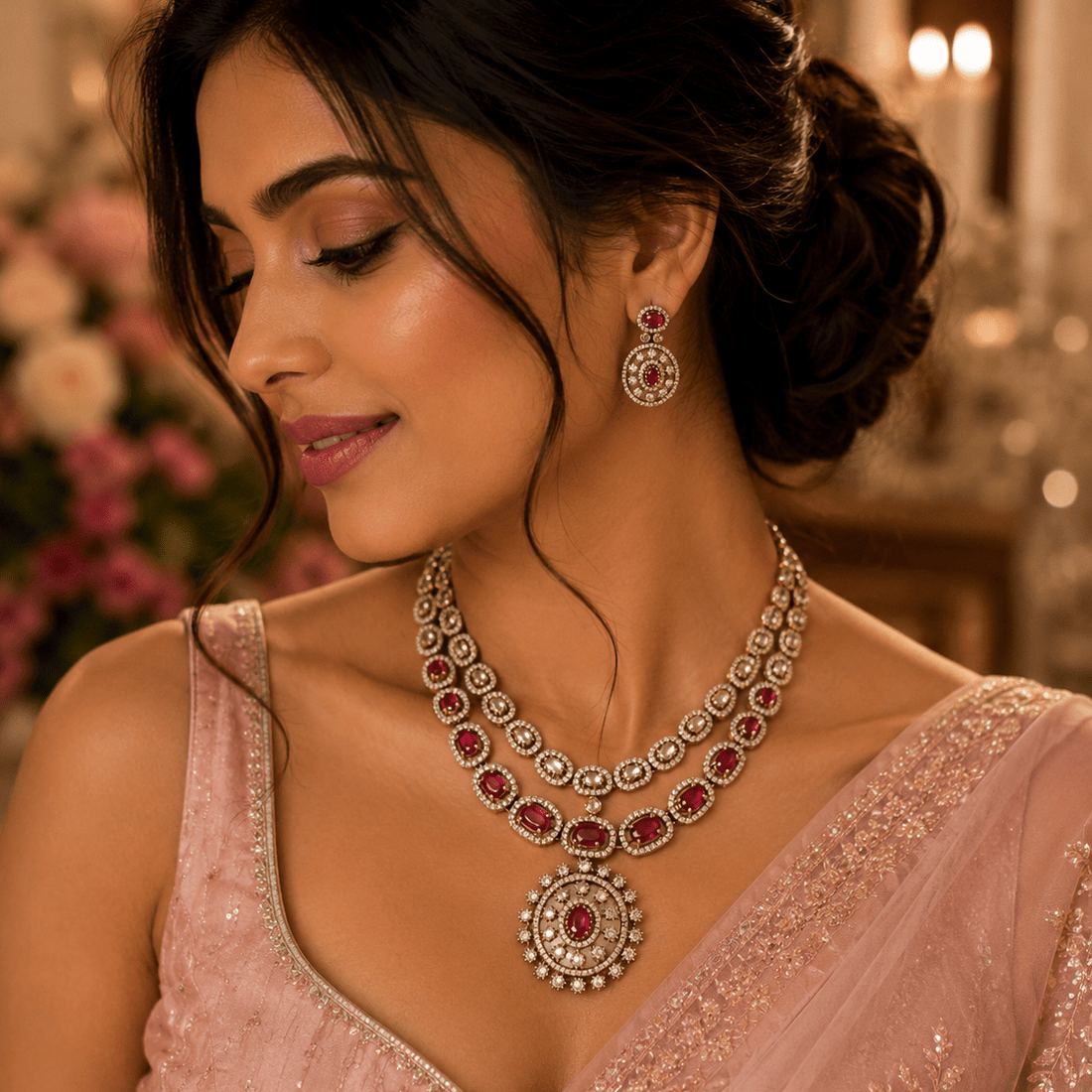 Rubina Royale Luxe Necklace Set - Vinni’s Jewelry