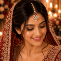 Ruby Noor Heritage Maang Tikka - Vinni’s Jewelry