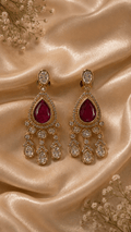 Ruhani Ruby Elegance Necklace Set - Vinni’s Jewelry