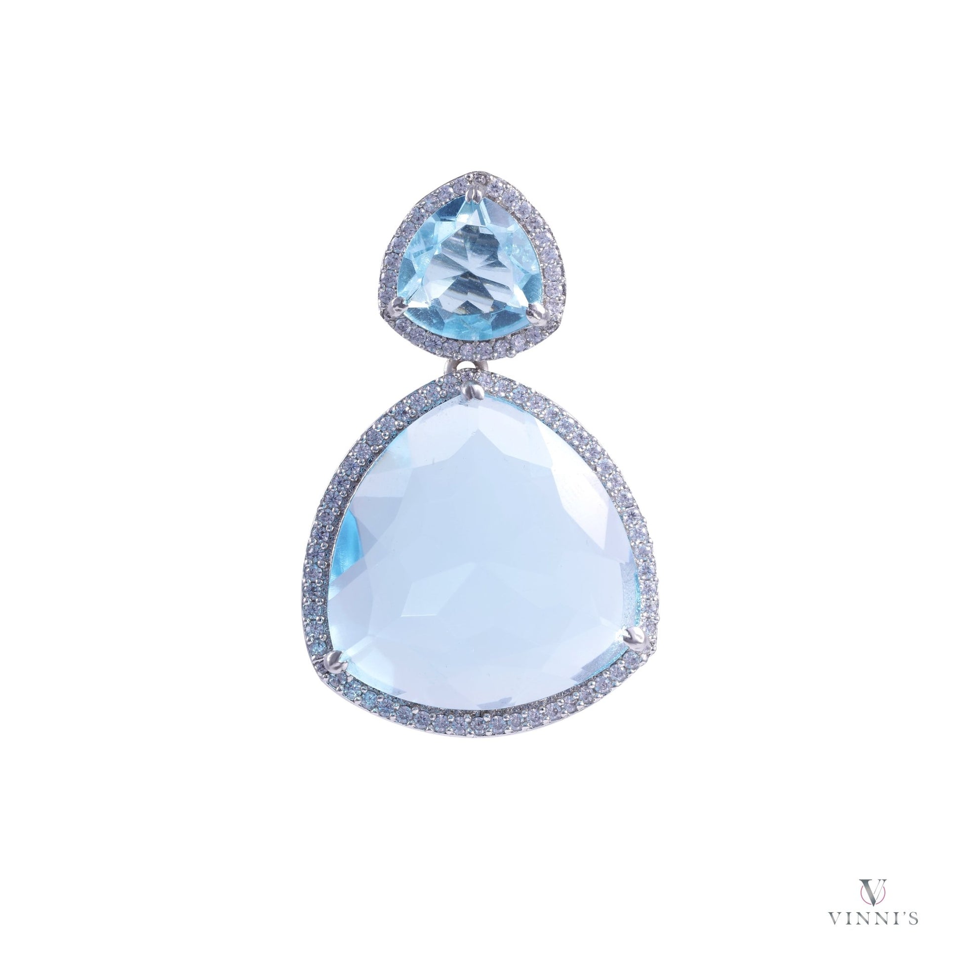 Shop Luxury earrings | Azure Elegance Drops - Vinni’s Jewelry
